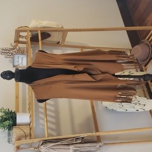 Bohemian Sleeveless Faux Suede Vest With Fringe